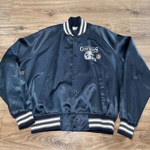 Cowboys Navy Bomber Jacket